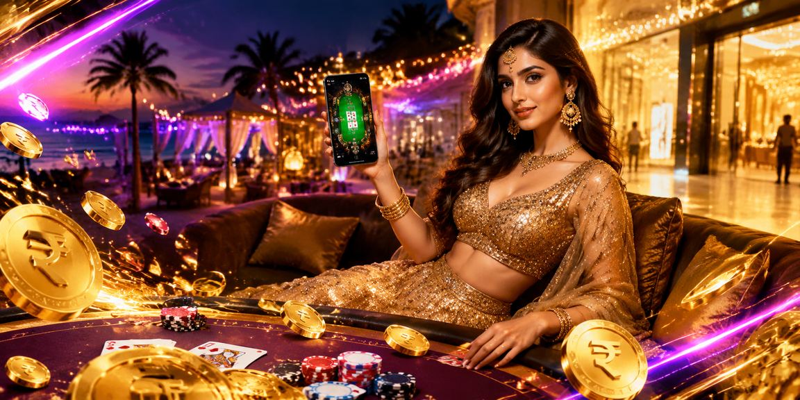 A vibrant Teen Patti game session in Goa with traditional dress ambience